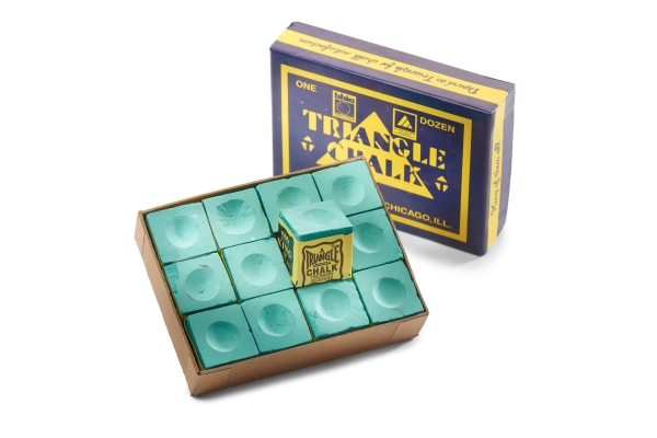 Triangle Chalk Green Box of 12