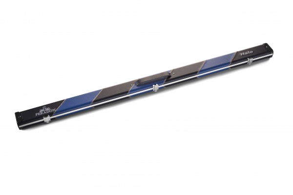 Black & Blue Stripe 3/4 Halo Snooker Cue Case