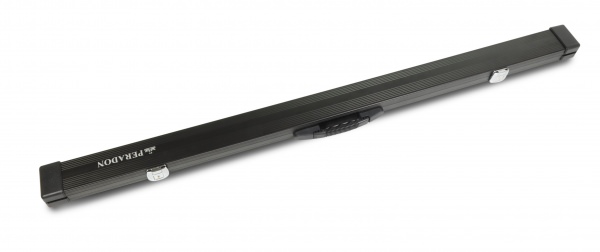 Black Aluminium ¾ Cue Case