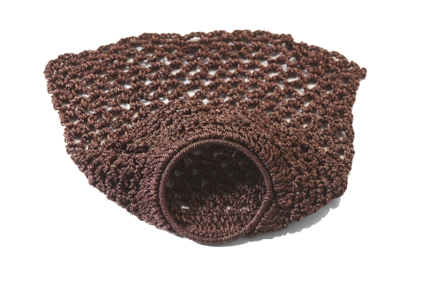 Brown Coloured Nylon Ring Nets for up to 52.5mm Balls (set of 6)