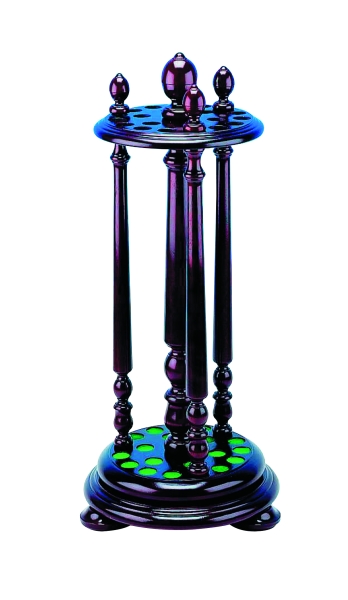 Reproduction Circular Cue Stand to Hold 18 Cues