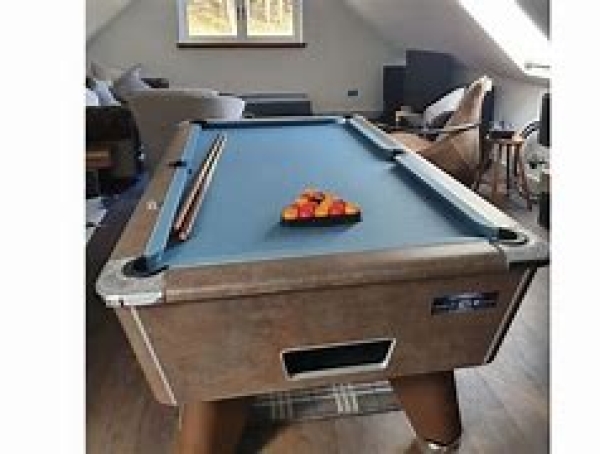 Copper Metallic Finish Freeplay Winner UK 8 Ball Pool Table 7ft (213cm)