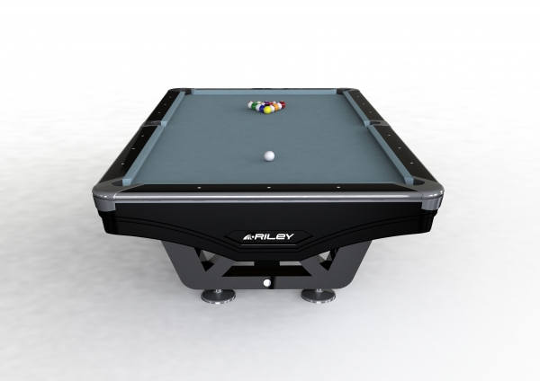 Riley Ray Tournament Series Black Finish American Pool Table 9ft (274cm)