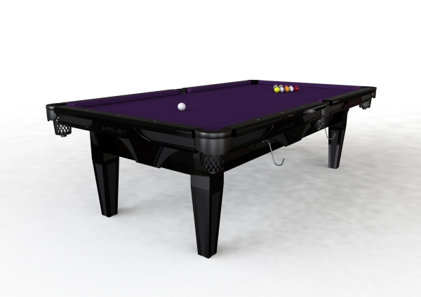 Riley Ray Black Finish 9ft American Pool Table (9ft 274cm)