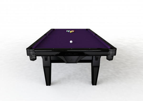 Riley Ray Standard Black Finish 8ft American Pool Table (8ft 243cm)