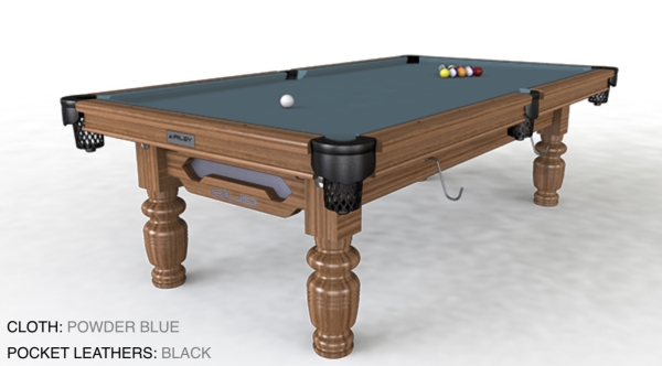 Riley Club Solid Walnut Finish 9ft American Pool Table (9ft 274cm)