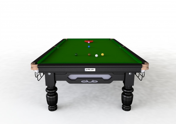 Riley Club 10ft Black Finish Standard Cushion Snooker Table (10ft  304cm)