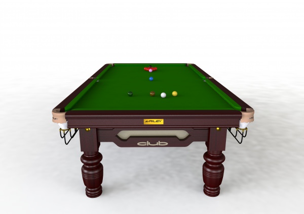 Riley Club 8ft Mahogony Finish Standard Cushion Snooker Table (8ft 243cm)