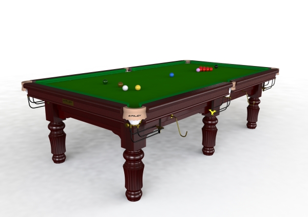 Riley Renaissance 10ft Mahogony Finish Standard Cushion Snooker Table (10ft 304cm)