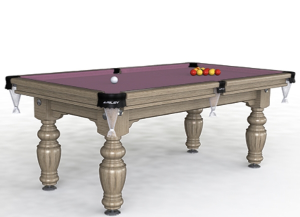 Riley Aristocrat Solid Limed Oak 7ft UK 8 Ball Pool Table (7ft 213cm)